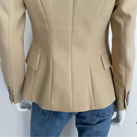 BALMAIN Wool Double Breasted Blazer (Size 36) - Picture 9 of 10